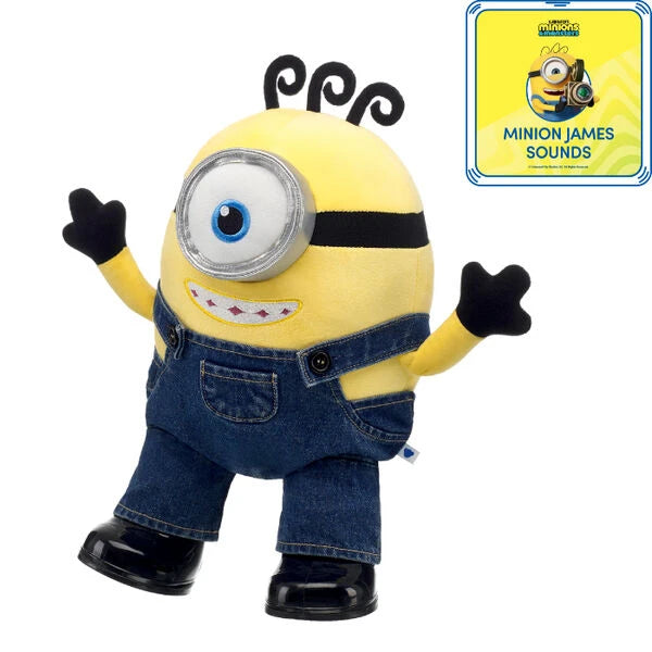 Minion James Plush Gift Set w/ Sound | Build-A-Bear - US 2643