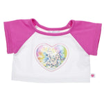 Tie-Dye Sequin Heart T-Shirt | Build-A-Bear - US 2627