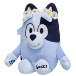 Socks Plush Puppy w/ Flower Crown | Build-A-Bear - US 1650