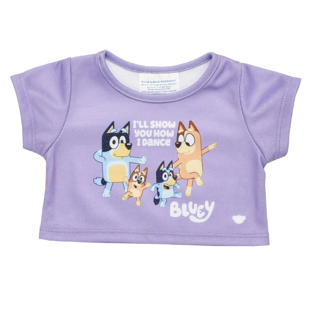 Bluey Dance T-Shirt for Plush Toys | Build-A-Bear® - US 8356