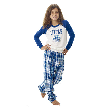 Build-A-Bear Pajama Shop™ Blue Plaid Pants - Toddler &amp; Youth - US 2055