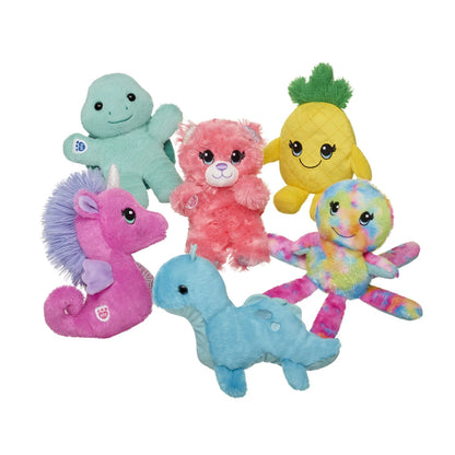 Mini Beans Rainbow Octopus Stuffed Animal - US 2240