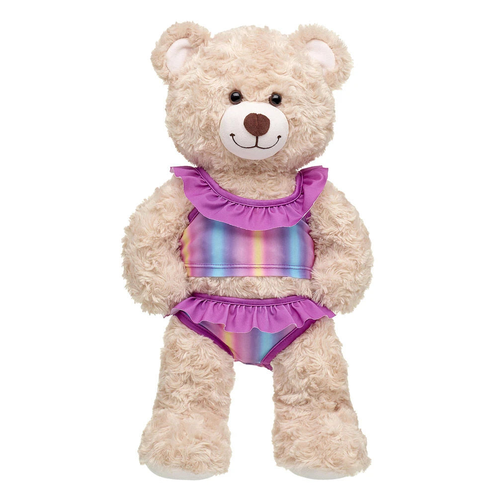 Two-Piece Rainbow Bikini for Stuffed Animals | Shop at Build-A-Bear® - US 3450