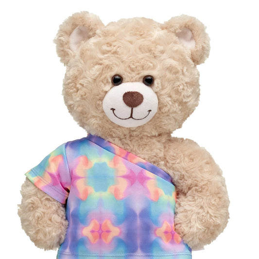 One-Shoulder Tie-Dye Top for Plush Toys - US 0493
