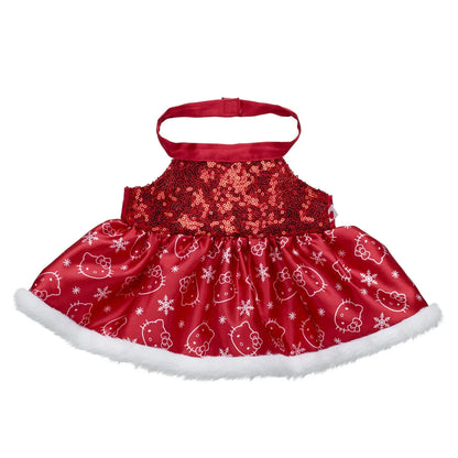 Hello Kitty® Red Holiday Dress for Plush Toys | Build-A-Bear® - US 3414