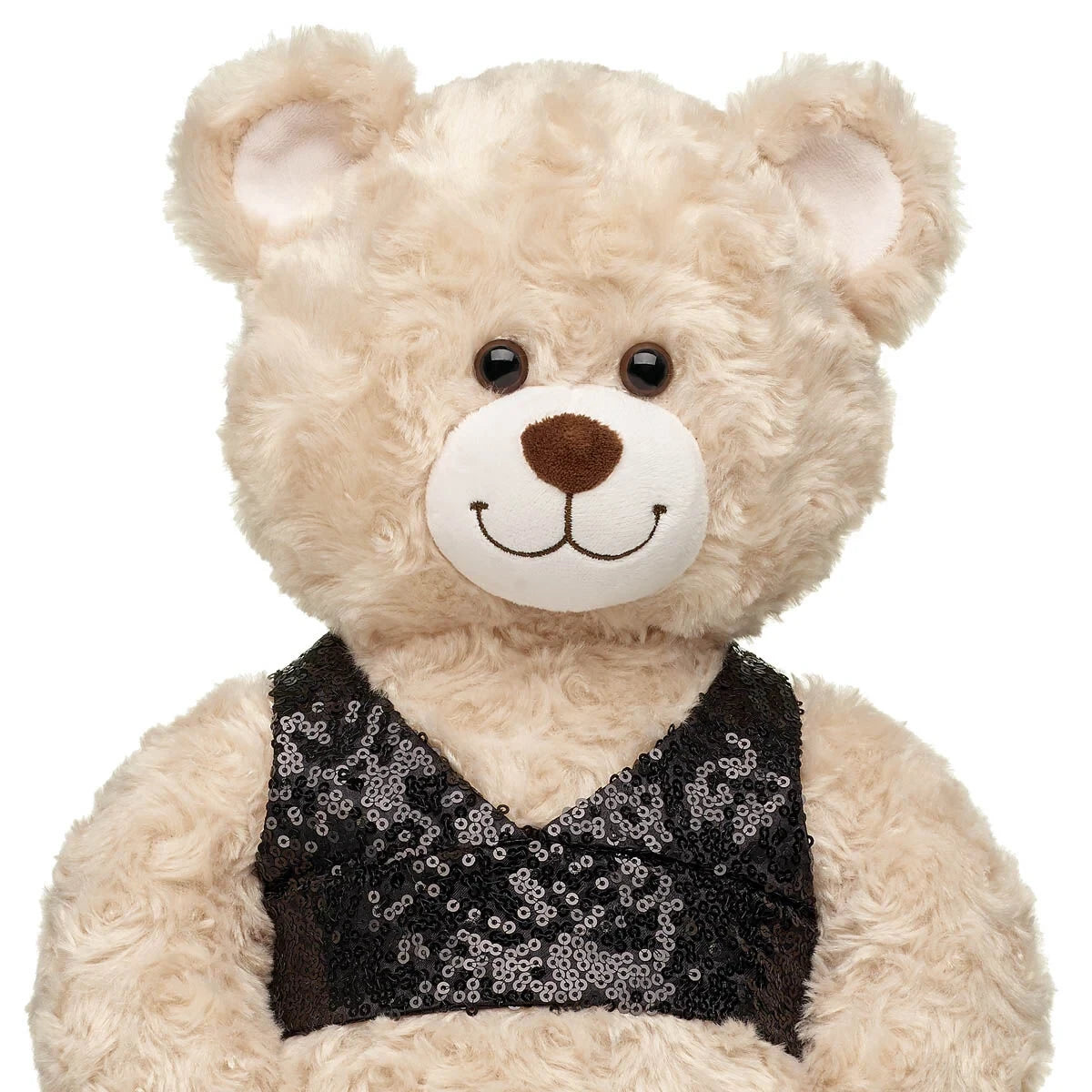 Black Sequin Halter Tank for Plush Toys | Build-A-Bear® - US 0395